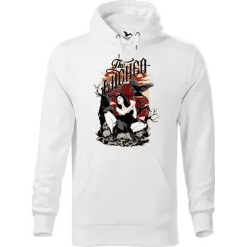 Pánská mikina DOBRÝ TRIKO Pánská mikina s potiskem Wicked Velikost pánské mikiny: 3XL, Barva: Bílá