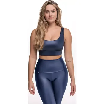 cyklistický dres ATHLEEYA Podprsenka - ALLURE SHINE - modrá M