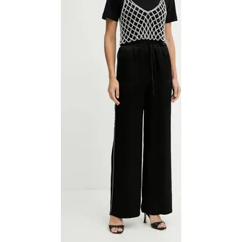 Dámské kalhoty Kalhoty Pinko dámské, černá barva, široké, high waist, 104595 A2BU 104595.A2BU 99X, vel. XS