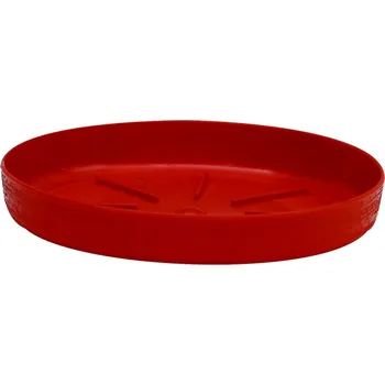 Podmiska Miska pod květináč Loft 140x22 mm červená