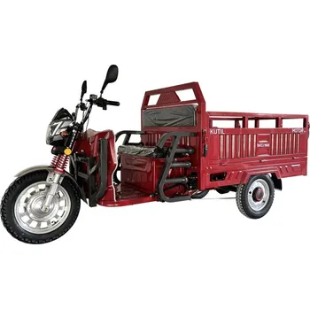 Elektrický skútr Nákladní tříkolový vozík RACCEWAY® KUTIL, červený