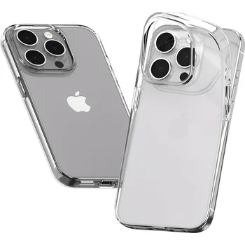 Mercury Ochranný kryt na iPhone 15 Pro - Mercury, Jelly Transparent