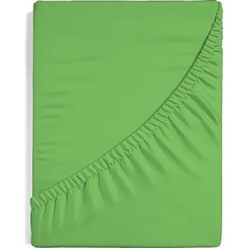 Prostěradlo AKCE Prostěradlo Matějovský Jersey 100/180x200cm barva dle výběru Barva: Zelená, Velikost: 100x200cm