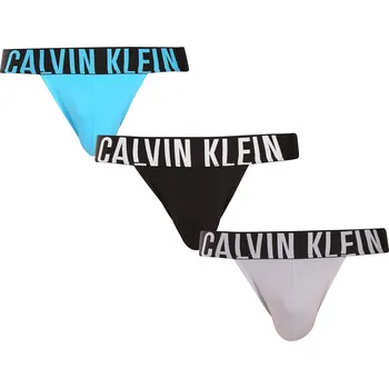 Pánské erotické prádlo 3PACK pánské jocksy Calvin Klein vícebarevné (NB3606A-VVK) L NB3606A-VVK Možnost vrácení zboží ZDARMA do 120 dnů!