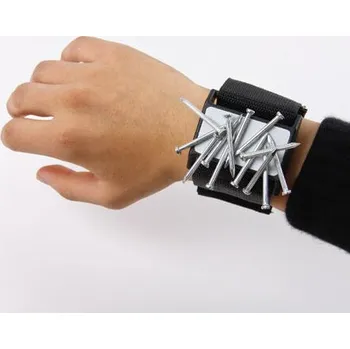 Náramek Magnetický náramek na šroubky, hřebíky i bity na zápěstí