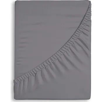 AKCE Prostěradlo Matějovský Jersey 100/180x200cm barva dle výběru Barva: středně šedá, Velikost: 100x200cm