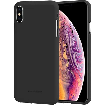 Pouzdro na mobilní telefon Mercury Ochranný kryt pro iPhone XS MAX - Mercury, Soft Feeling Black