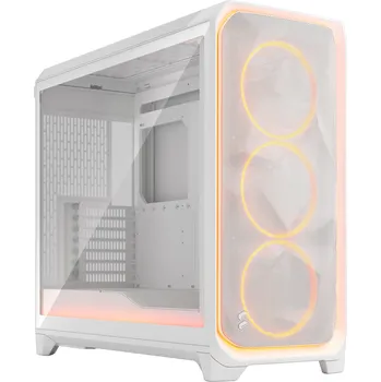 PC skříň Fractal Design Meshify 3 XL Ambience Pro RGB White TG Clear Tint FD-C-MES3X-05