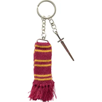 Klíčenka Harry Potter - Gryffindor Scarf + Sword