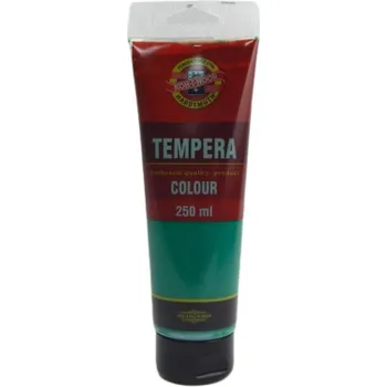 Temperová barva - zeleň tmavá / tuba 250 ml