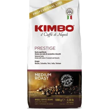 Káva Kimbo Prestige - 1kg, zrnková káva