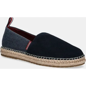 Dámské polobotky Espadrilky Tommy Hilfiger TH FLEX MIX ESPADRILLE tmavomodrá barva, FM0FM05497 59X, EUR 41