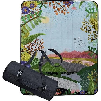 Pikniková deka Butter Kings Pikniková deka s popruhem We love nature