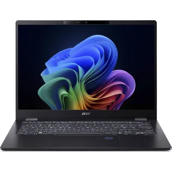 Notebook Acer TravelMate P6 14 AI Galaxy Black (TMP614-54-TCO-72LB) NX.BJLEC.00E
