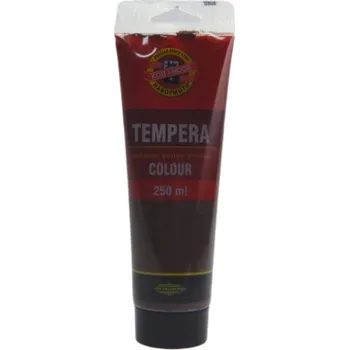 Temperová barva - hnědá / tuba 250 ml