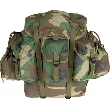 turistický batoh ARMÁDNÍ ORIGINÁL TURECKO Batoh ALICE s treky bez rámu ERDL Woodland Turecko