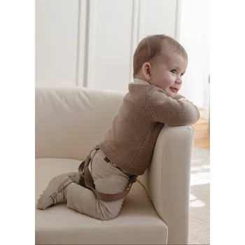 Kojenecká kombinéza Mayoral chlapecké kalhoty se šlemi 2521 Velikost: 80