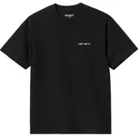 TRIKO CARHARTT WIP Script Embroidery S/S - černá - M + při osobním odběru 941 Kč