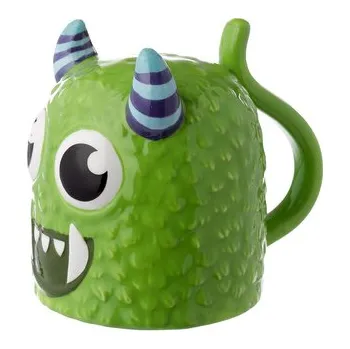 Hrnek vzhůru nohama Zelená příšerka Monstarz