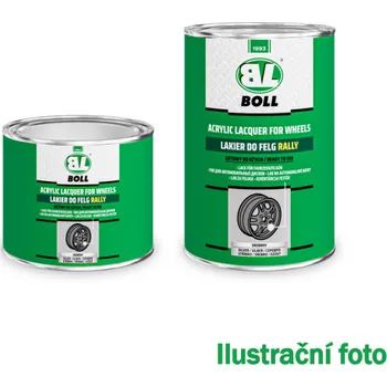 Barva ve spreji BOLL Barva na disky - ráfky kol RALLY stříbrná 1000ml , 001426