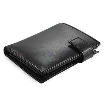 Peněženka Arwel Dámská kožená peněženka se zápinkou 511-6155-60 - černá