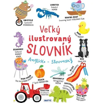 Anglický jazyk Veľký ilustrovaný slovník Anglicko - Slovenský