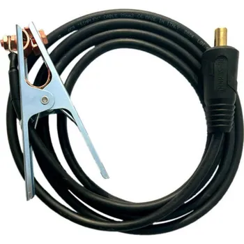 Příslušenství ke svářečce Zemnící kabel 25mm/ 3-10m, 35-50 Délka kab.: 3m/ 25mm