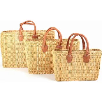 Nákupní košík El Puente Proutěná taška ze stepní trávy z Maroka, malá