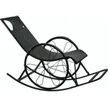 Houpací křeslo ROKIN, černá - SLEVA 3% s kodem radost25