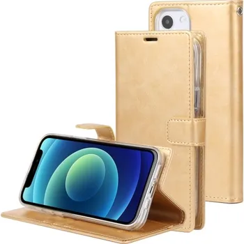 Pouzdro na mobilní telefon Mercury Ochranné pouzdro pro iPhone 13 - Mercury, Bluemoon Diary Gold