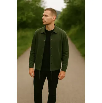 Pánská casual bunda PUBLISH Olivová bunda RUBEN