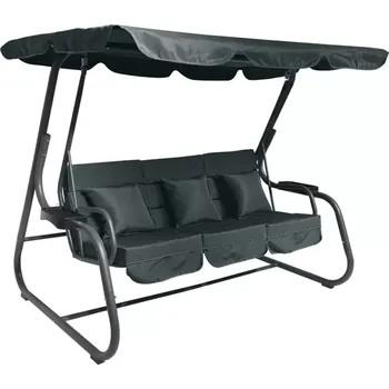 Zahradní houpačka Zahradní houpačka MIJA, tmavě šedá - SLEVA 3% s kodem radost25