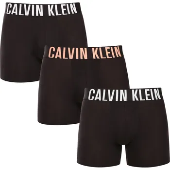 Boxerky 3PACK pánské boxerky Calvin Klein černé (NB3609A-VVN) S NB3609A-VVN Možnost vrácení zboží ZDARMA do 120 dnů!