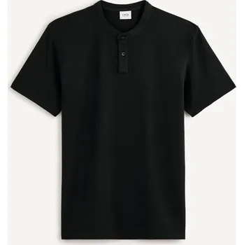 Pánské tričko Celio Polo tričko Gesohel 1142415 Černá L