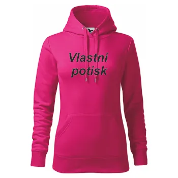 Dámská mikina ON-DESIGN Dámská mikina s vlastním potiskem Velikost: M, Barva: purpurová