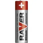 RAVER baterie AA lithium, 1ks B7821