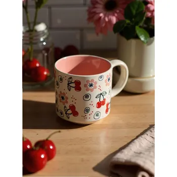 Sinsay - Hrnek - pastelová růžová - 733GI-03X - 733GI-03X-ONE