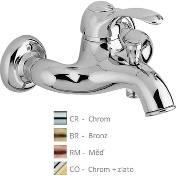 Vodovodní baterie Paffoni FLAVIA vanová baterie, bez sprch.kompletu Barva: Chrom FA022CR