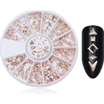Přípravek na nehty Třpytivé kamínky pro zdobení gelových nehtů | dekorace, doplňky - 13
