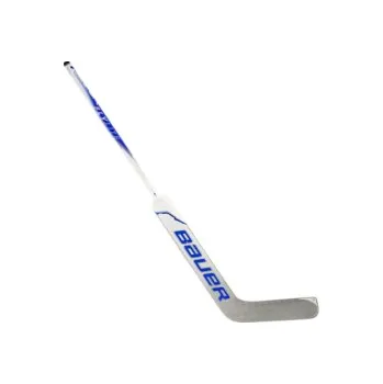 Brankářská hokejka Bauer Vapor FLYLITE SR, Držení Klasický gard (Pravá ruka), Velikost 25" (64 cm), Barva Bílá / Tmavě modrá