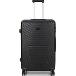 Velký cestovní kufr na kolečkách ABS 100l Worldline 625 černá