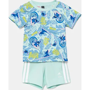 Dětská souprava adidas x Disney JD0379 tyrkysová 66X, vel. 86