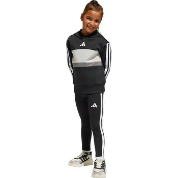 Dětská tepláková souprava adidas SPORTY STREET JI6218 černá 99X, vel. 104