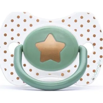 SUAVINEX | Premium silicone dudlík 4m+, zelená