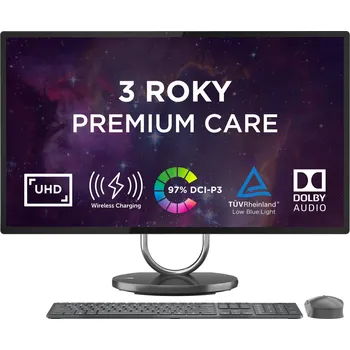 Stolní počítač Lenovo Yoga AIO 32ILL10 Storm Grey F0HX000ECK