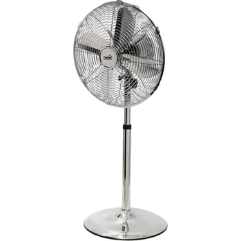 Domácí ventilátor SOMOGYI Ventilátor stojanový kovový SFS 40 stříbrný