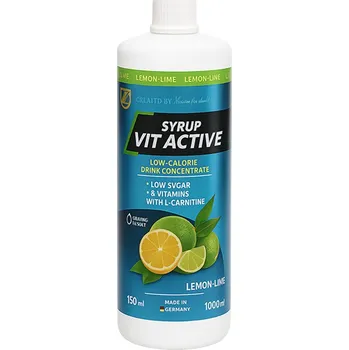 Nápoj pro sportovce Z Konzept Vit Active Syrup Low Carb 1000 ml
