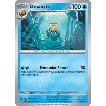Karetní hra Omanyte MEW 138/165