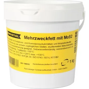 Převodový olej RAVENOL Mehrzweckfett mit MoS-2 1 kg