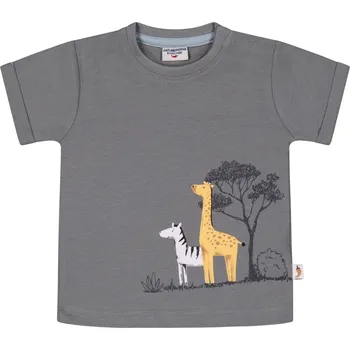 Tričko chlapecké Salt and Pepper Animal 553201 - vel. 56,62,74,80,86,92 - 80 (12 měs.)
